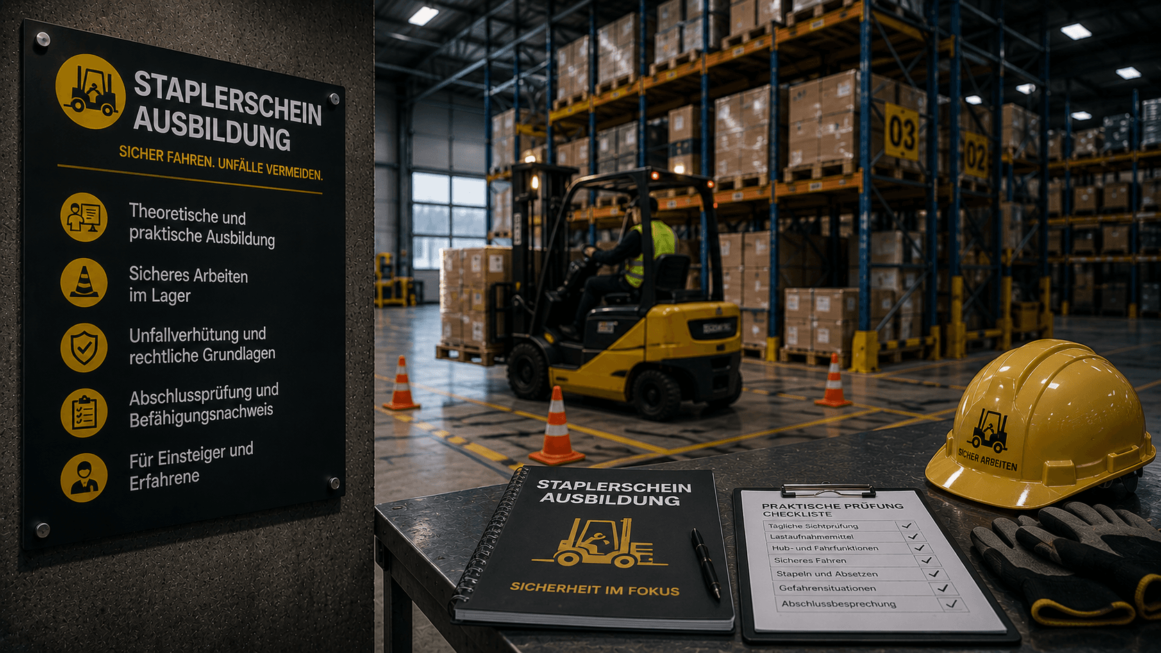 Staplerschein Ausbildung