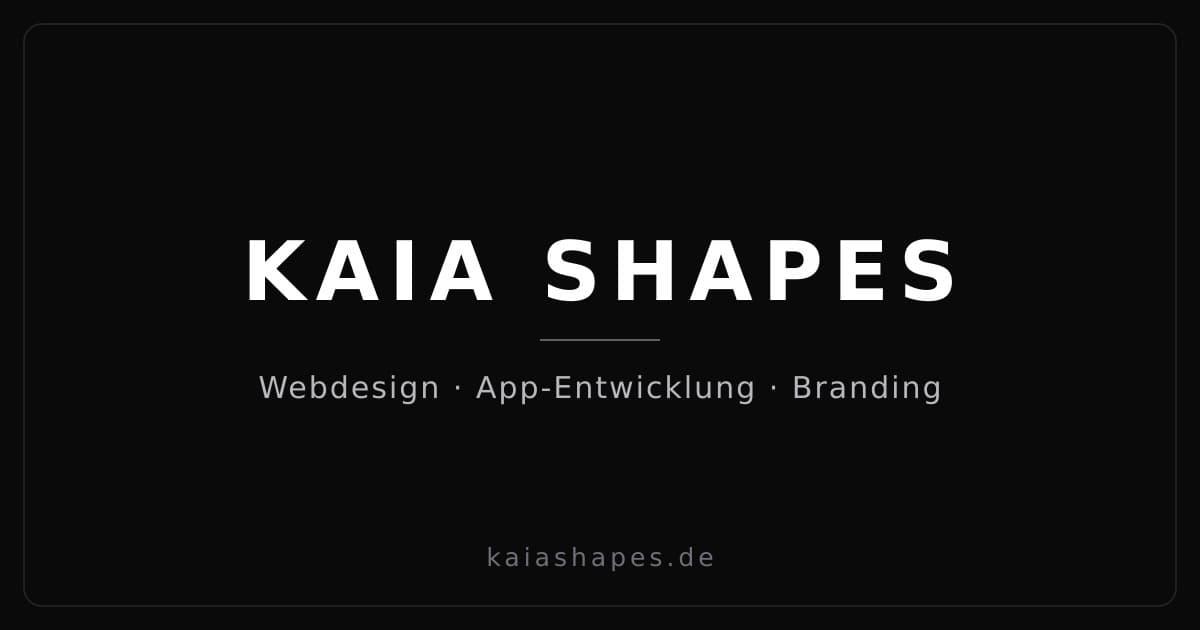 KAIA SHAPES