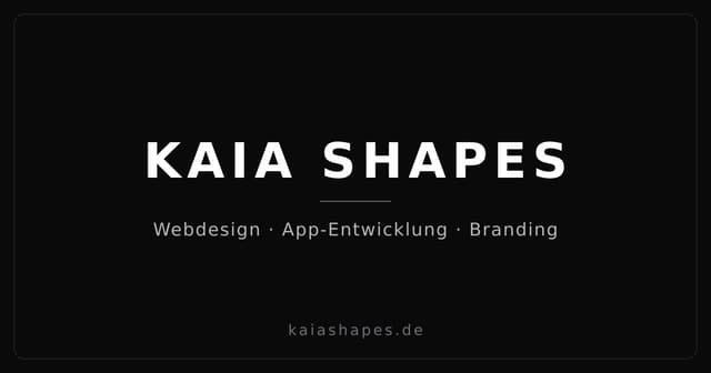 KAIA SHAPES